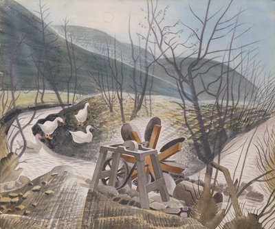 Rueda de Agua, 1938 de Eric Ravilious