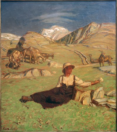 En el primer verde de Erich Erler Samaden