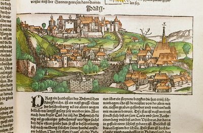 Vista de la ciudad de Praga de Erich Lessing