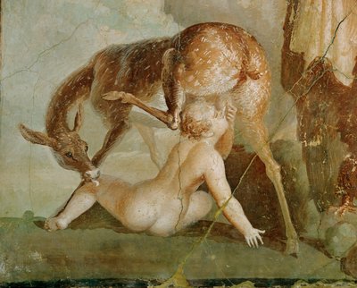 Heracles encuentra a su hijo Télefo en Arcadia de Erich Lessing