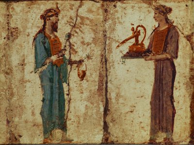 Sacerdote y Sacerdotisa de Isis de Erich Lessing