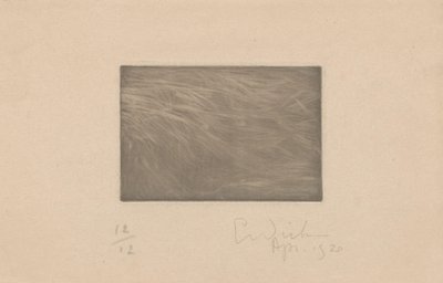 Composición abstracta de Erich Wichmann (signed by artist)