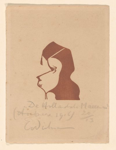 De Hollandsche Maecenas (título original del objeto) de Erich Wichmann (signed by artist)