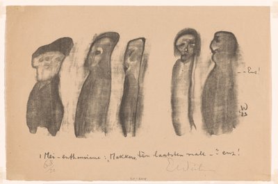 Cinco cifras en el Día del Trabajo de Erich Wichmann (signed by artist)