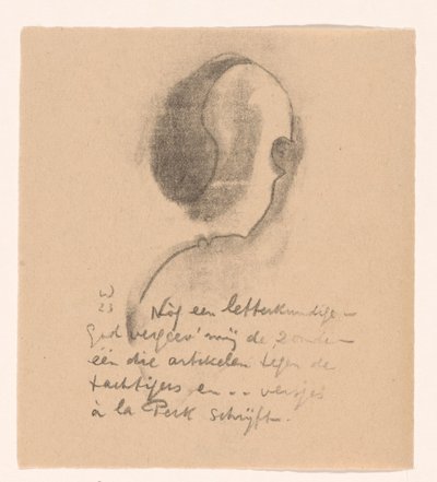 Caricatura de un hombre de letras
Idealistas II y otros cánticos (título original de la serie) de Erich Wichmann