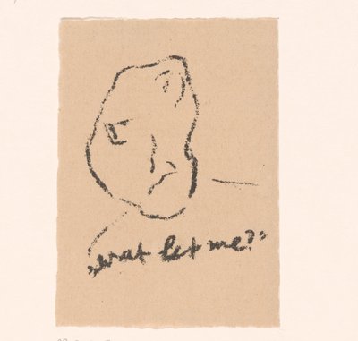 Wat let me? (título original en el objeto) de Erich Wichmann