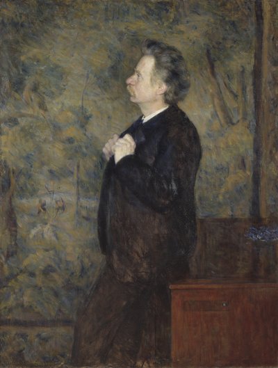 Retrato de Edvard Grieg de Erik Theodor Werenskiold