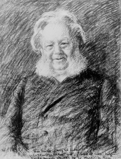 henrik ibsen de Erik Theodor Werenskiold