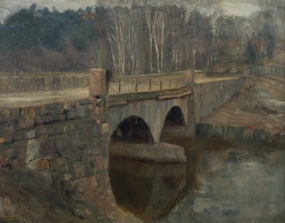 Puente Lysaker de Erik Theodor Werenskiold