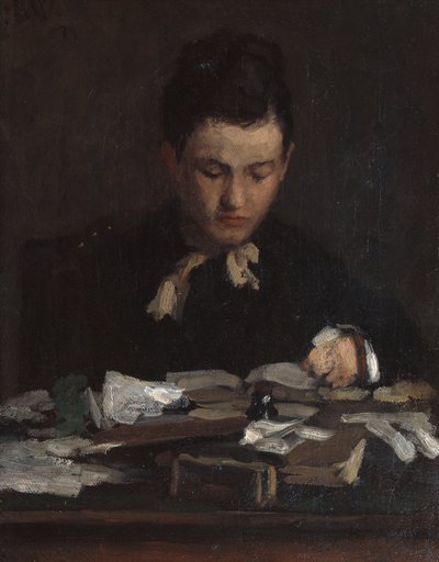 Lectura joven de Erik Theodor Werenskiold