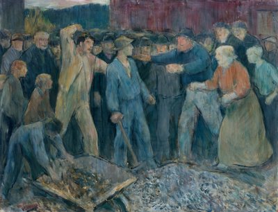 Strike-Breakers de Erik Theodor Werenskiold