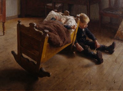 Dos hermanos de Erik Theodor Werenskiold
