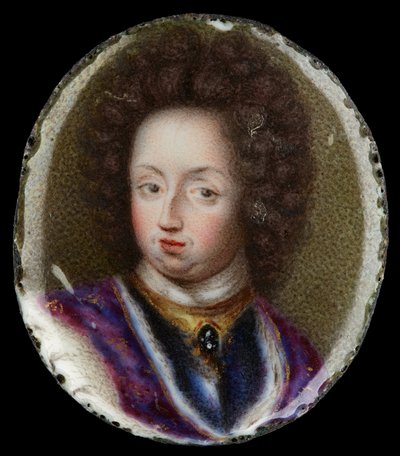 Miniatura de Carlos XI, Rey de Suecia de Erik Utterhielm