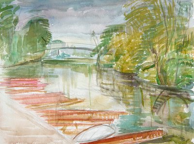 Barcas en el Cherwell de Erin Townsend