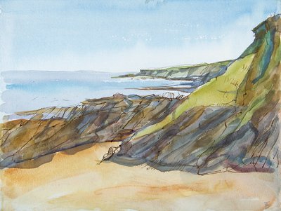 Playa rocosa en el Roseland de Erin Townsend