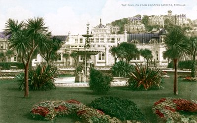 El Pabellón, Torquay, Devon, principios del siglo XX de Ern Bishop