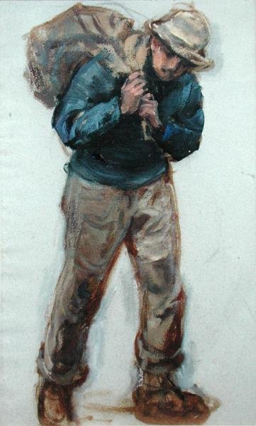 Pescador de Newlyn de Ernest Albert Waterlow