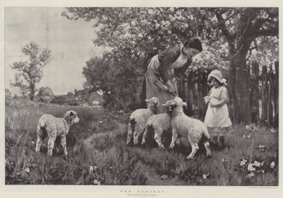 La guardería de Ernest Albert Waterlow