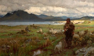 El Huérfano, 1888 de Ernest Albert Waterlow