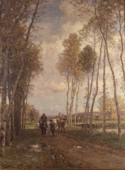Valle del Somme de Ernest Albert Waterlow