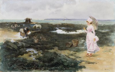 En la playa de Ernest Ange Duez