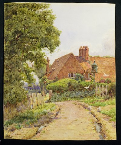Una granja en Hampshire cerca de Steep de Ernest Arthur Rowe