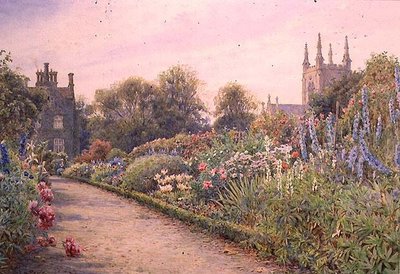 El jardín de Dean Hole, Rochester de Ernest Arthur Rowe