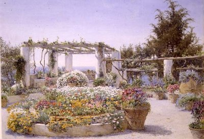 La Pérgola, Villa Inercia, Capri de Ernest Arthur Rowe