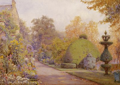 El paseo de los tejos, Barncluith, Strathclyde de Ernest Arthur Rowe