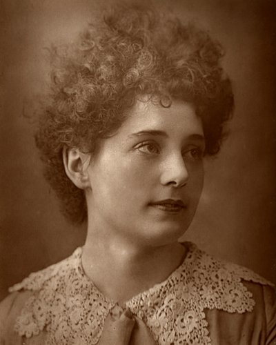 Blanche Horlock, actriz británica, 1887 de Ernest Barraud