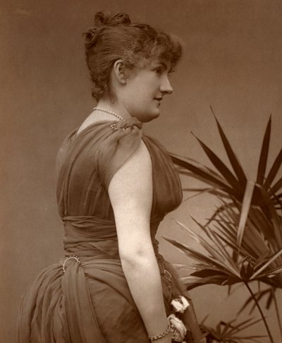 Miss Edith Woodworth, actriz británica, 1888 de Ernest Barraud