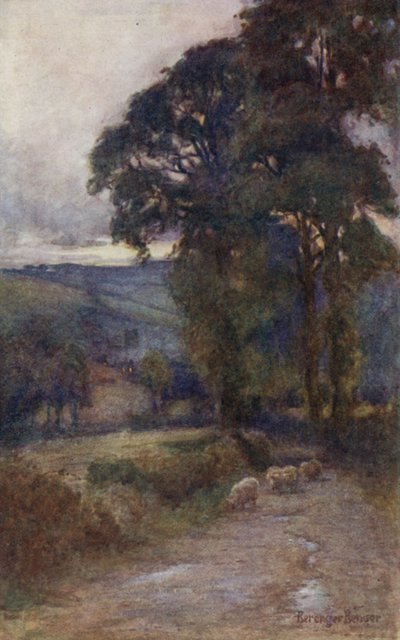El camino sombreado de Ernest Benger or Berenger