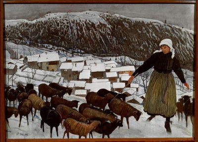 La pastora de cabras de Ernest Bieler