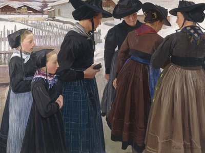 De camino a la iglesia de Ernest Bieler