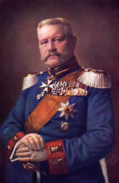 Paul von Hindenburg de Ernest Bieler