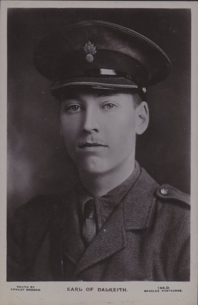 Conde de Dalkeith (foto en blanco y negro) de Ernest Brooks