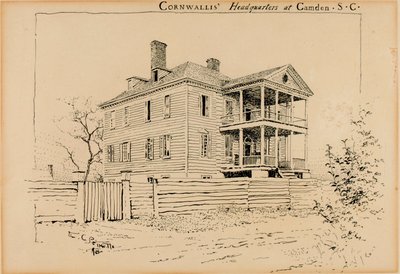Cuartel General de Cornwallace, Camden, Carolina del Sur de Ernest C. Peixotto