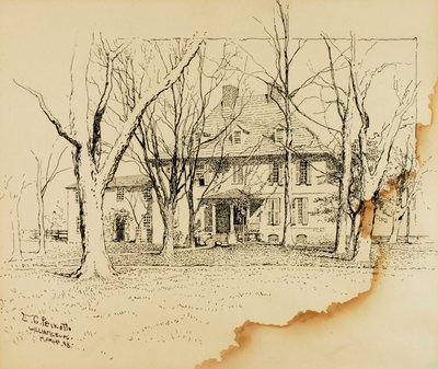 Casa del Presidente del William and Mary College de Ernest C. Peixotto