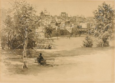 Vista de la ciudad de Ernest C. Peixotto