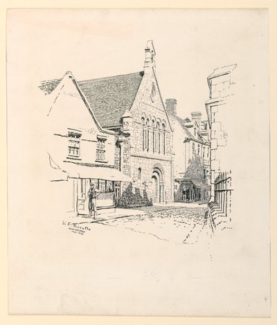 Escuela de gramática, Huntingdon de Ernest Clifford Peixotto