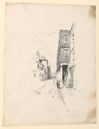 Casa antigua en Gainsborough de Ernest Clifford Peixotto