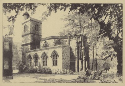 La iglesia del hospital, San Bartolomé el Menor de Ernest Coffin