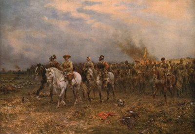 Cromwell en Marston Moor, 1909, c1930 de Ernest Crofts