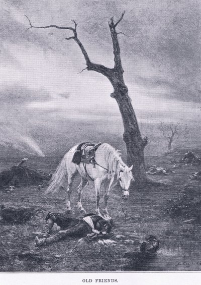 Viejos amigos, de The Magazine of Art 1893, Cassell and Company de Ernest Crofts