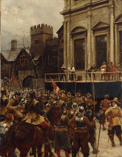 Whitehall, 30 de enero de 1649, 1890 de Ernest Crofts