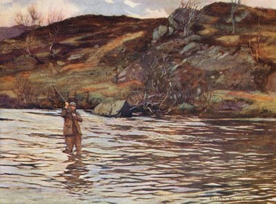 McNaughton de Luib, en la piscina de doble curva (litografía en color) de Ernest Edward Briggs