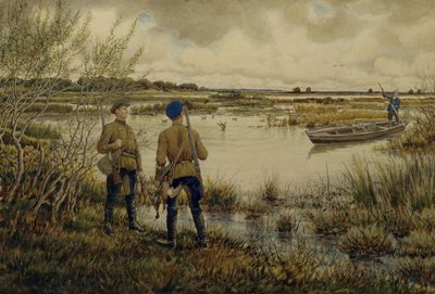 Regresando de la caza, 1937 de Ernest Ernestovich Lissner