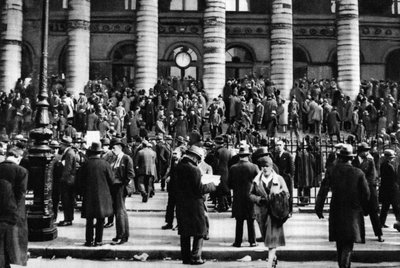 Negociando fuera de la Bolsa de Valores, París, 1931 de Ernest Flammarion