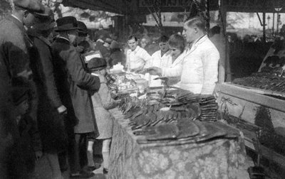 Vendedor de pan de jengibre, París, 1931 de Ernest Flammarion