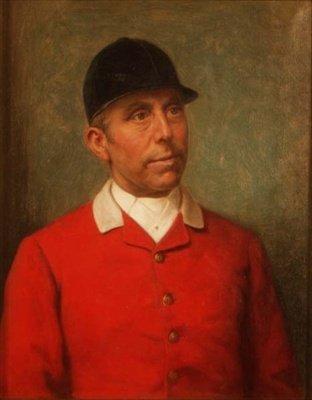 Cazador, se cree que fue un Maestro de la Caza de Pytchley de Ernest Gustave (attr. to) Girardot